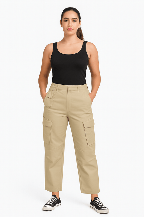 LeGer Women's Ivory Pants  | LeGer in Lebanon