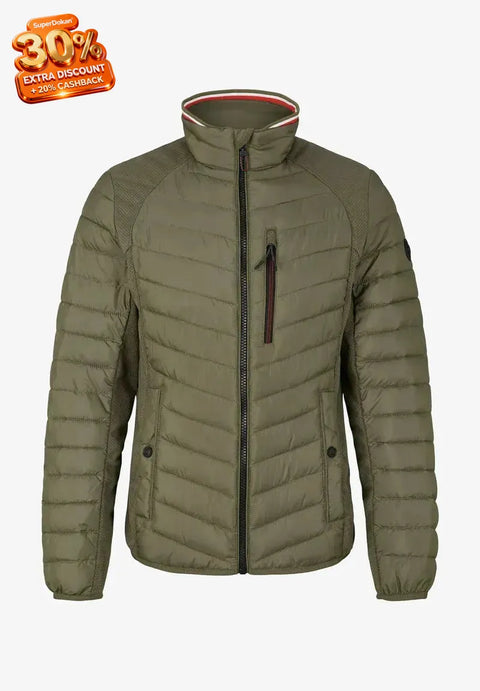 Tom Tailor Men's Dark Green Jacket |Tom Tailor in Lebanon