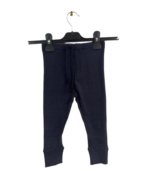 POMPdeLUX Baby Boy's Plain Navy Cotton Set | POMPdeLUX In Lebanon