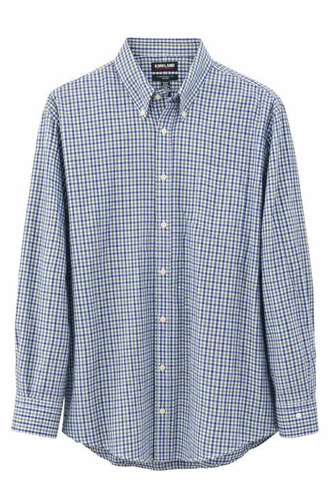 Kirkland Signature Men's Multicolor Traditional Fit Non Iron Shirt |Kirkland Signature In Lebanon