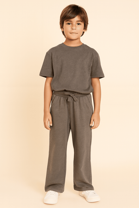 Boboli Boy's Grey Straight Pants| Boboli in Lebanon
