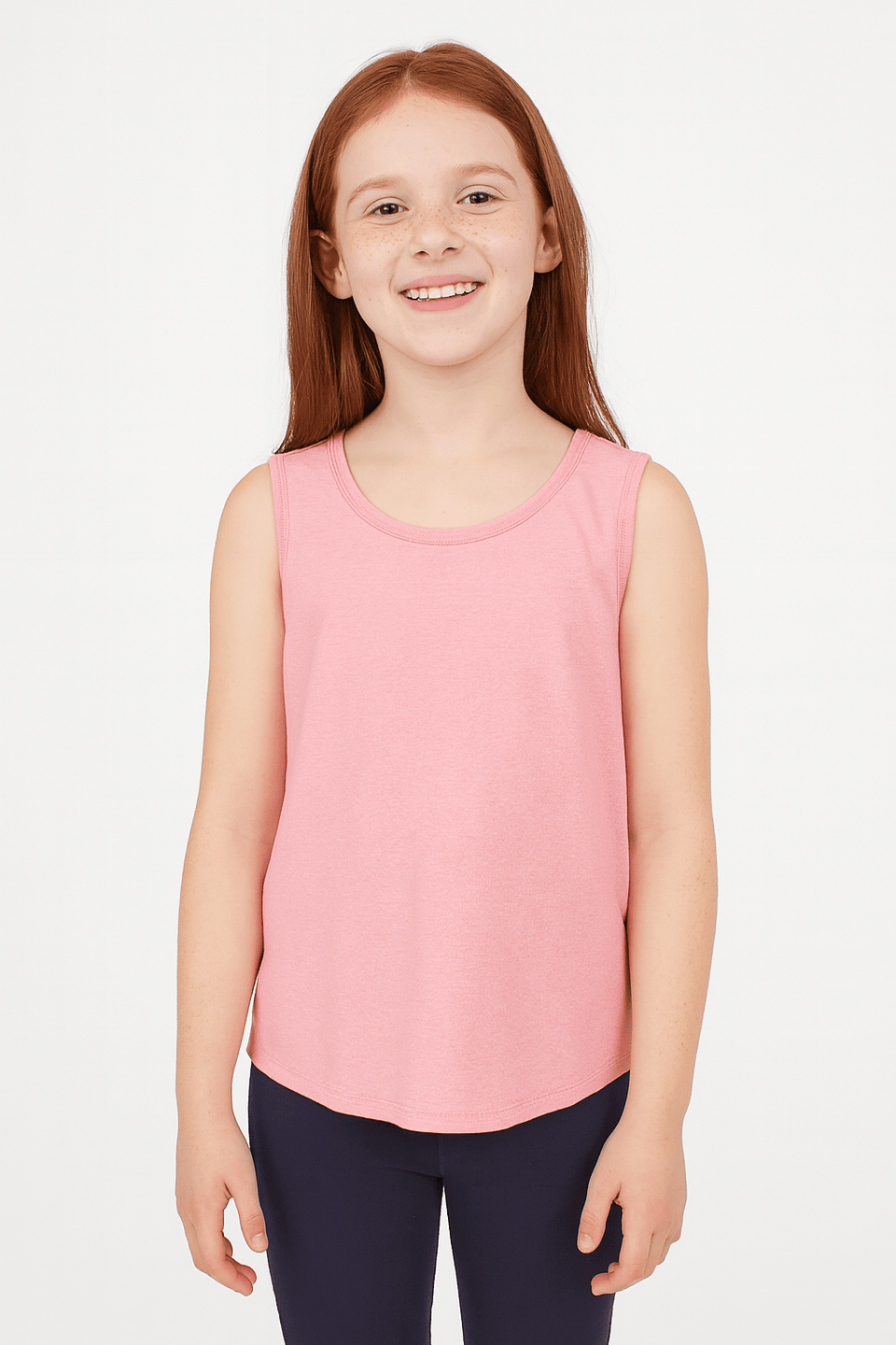 ID Ideology Girl'sPink T-ShirtABFK805 shr