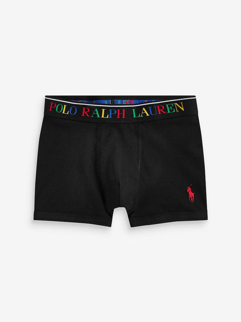 Polo Ralph Lauren  Boy's Black Cotton Stretch Logo Boxers  |Polo Ralph Lauren in Lebanon