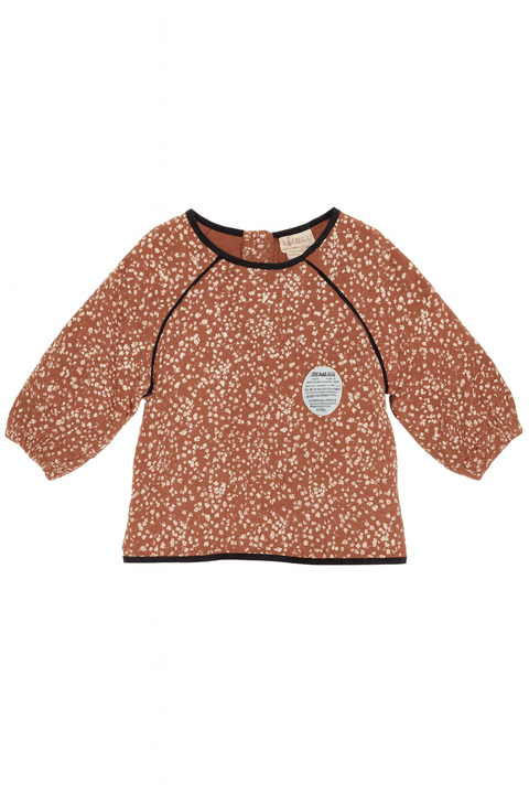 POMPdeLUX Girl's Pink Quilted Short-Sleeve T-Shirt |POMPdeLUX in Lebanon