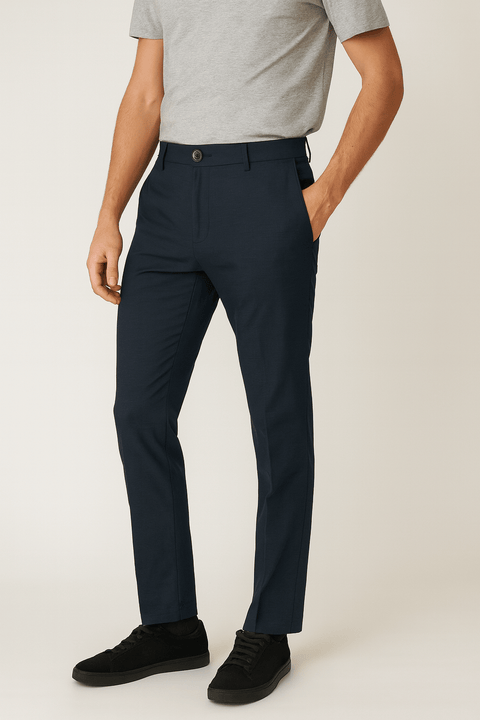 Jack & Jones Men's Navy Slim Fit Classic Trousers | Jack & Jones In Lebanon