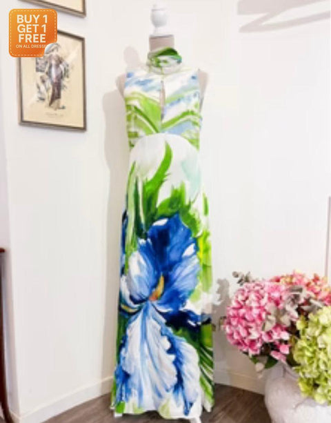 Luisa Spagnoli Women's Multicolor Dress LMA407