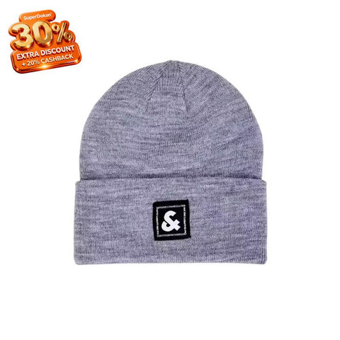 Jack & Jones Men's Grey Knitted Hat | Jack & Jones In Lebanon