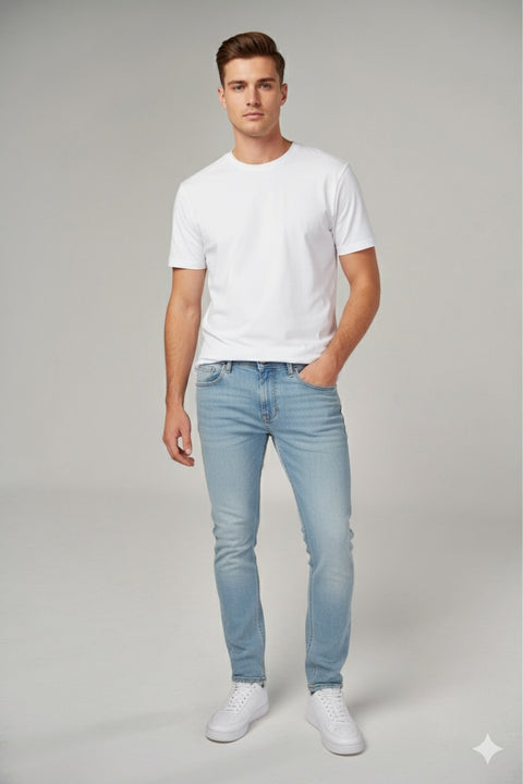 Only & Sons Men's Blue Loose Denim Jeans | Only & Sons In Lebanon