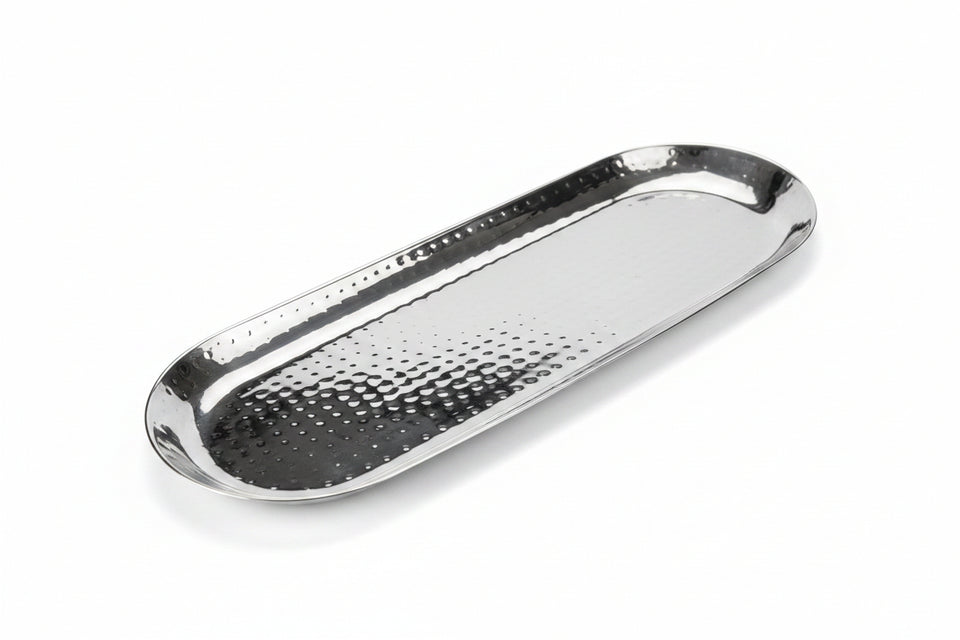 Lucky Tiger Stainless Steel Oval Tray(SO-792-A)