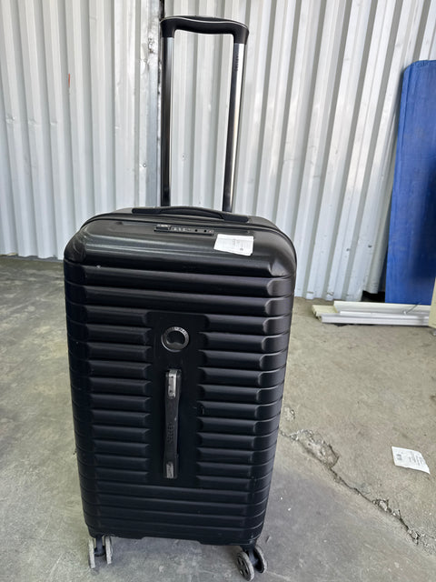 Delsey Black Expandable Carry On Spinner Luggage (Customer Return-Scratched Body) | Delsey In Lebanon