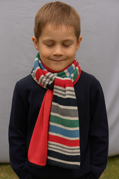 Boboli Boy's Multicolor Scarf | Boboli in Lebanon