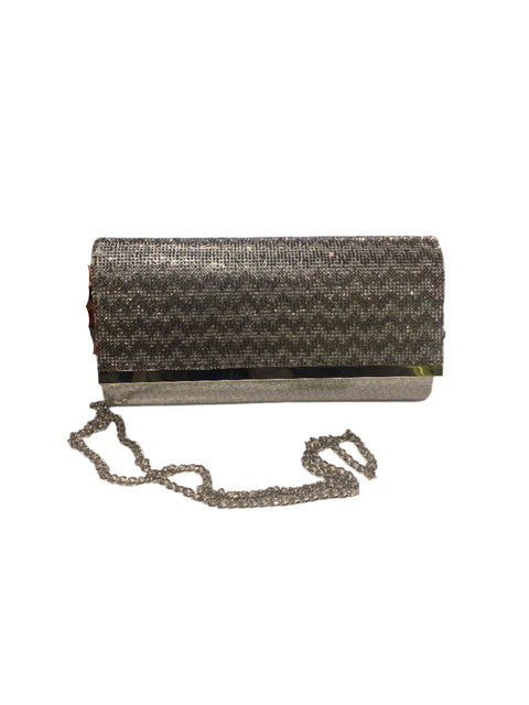 Jake's Cocktail Women's Silver Glittery Hand Bag | Jake's Cocktail in Lebanon