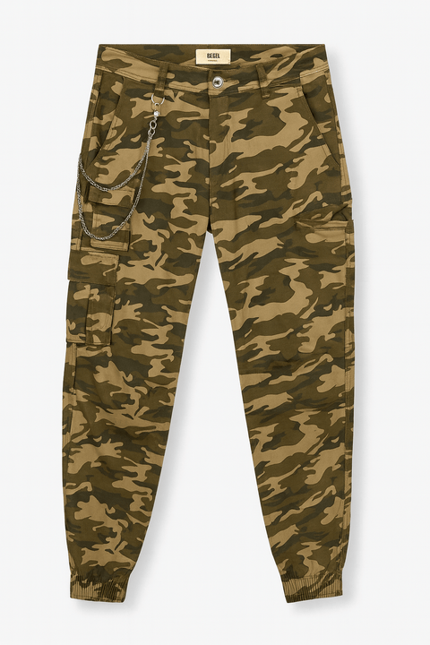 Redefined Rebel Men's Camo Green Cargo Pant | Redefined Rebel In Lebanon