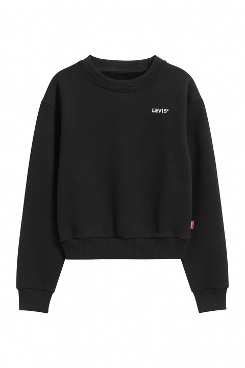 Levis  Girl's Black Sweatshirt ABFK222 shr