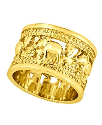 And Now This Women's Gold Thick Ring| And Now This in Lebanon