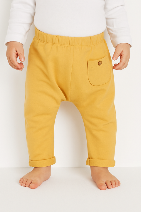 Sinsay Fox & Bunny Baby Boy's Yellow Harem Sweatpant | Sinsay In Lebanon