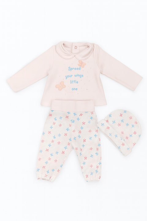 Boboli Baby Girl Pink Pajama Set | Boboli In Lebanon