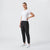 Eddie Bauer Women's Black Fleece Cuffed Ankle Jogger Pants