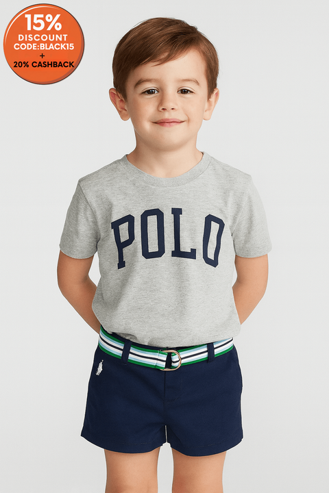 Polo Ralph Lauren Boy's Navy Blue Regular Fit Shorts | Polo Ralph Lauren In Lebanon