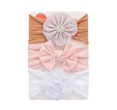 3/pcs bright color headbands