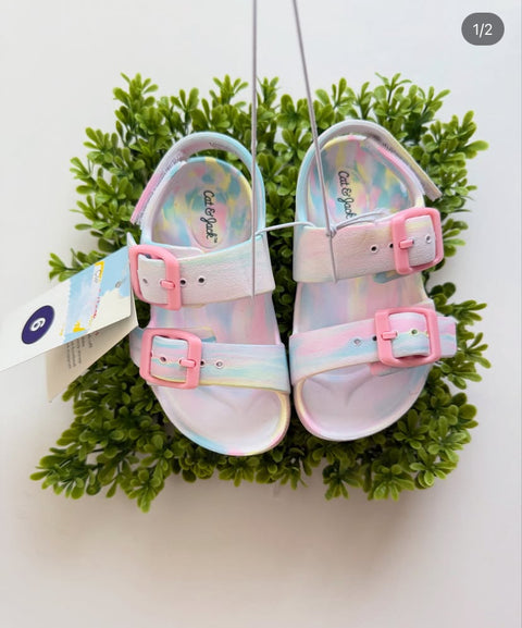 Cat&Jack Girl's Multicolor Ade Footbed Sandals| Cat&Jack in Lebanon