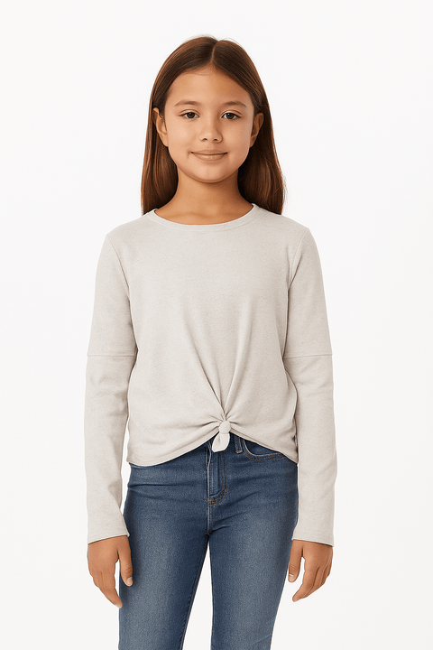 S.Oliver Girl's Dusty Rose Long-Sleeve Blouse |S.Oliver in Lebanon
