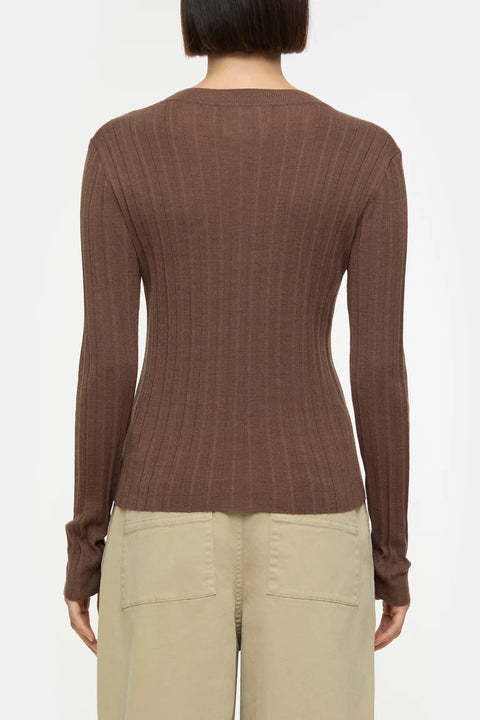LeGer Women's Brown Long-Sleeve Sweatshirt |LeGer in Lebanon