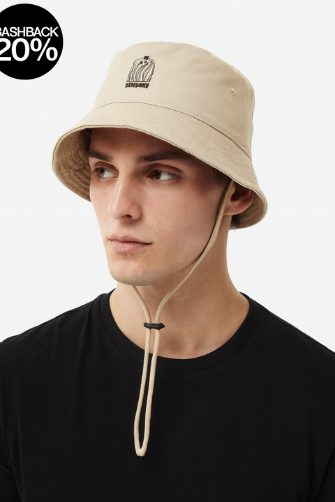 Sinsay Man's Beige Bucket Hat | Sinsay In Lebanon