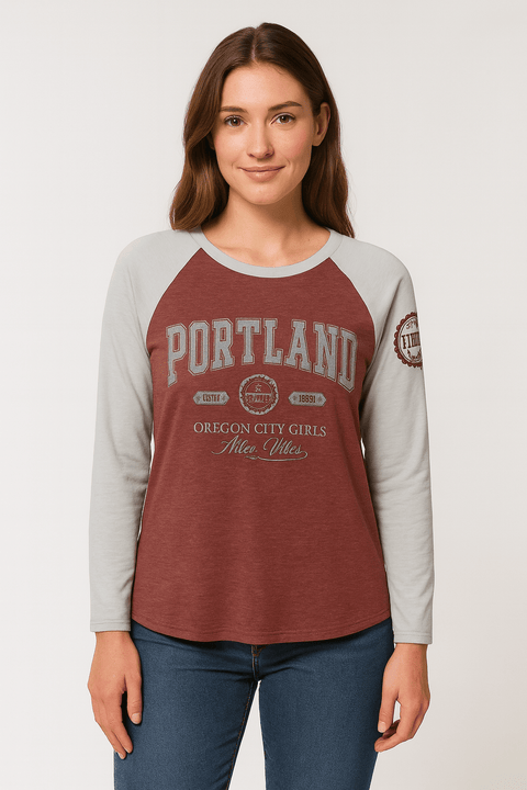 Sublevel Women's Multicolor Long Sleeve Round Neck Printed Blouse |Sublevel In Lebanon