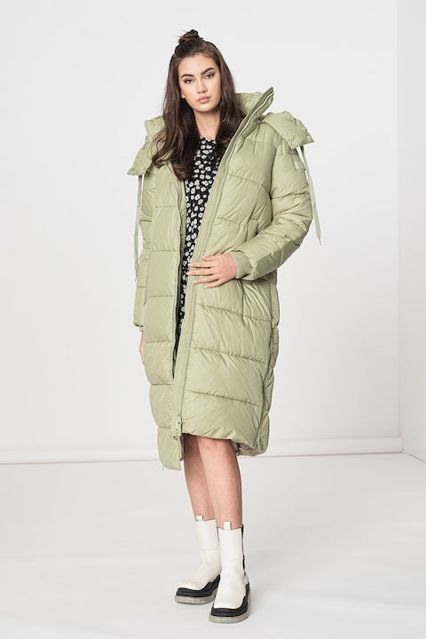 Tom Tailor Women's Mint Green Long Coat | Tom Tailor In Lebanon