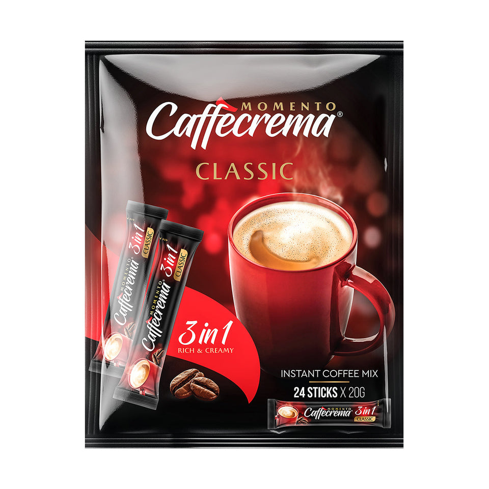 Momento Caffecrema 3in1 Rich & Creamy 20G *24 Sticks | Momento In Lebanon