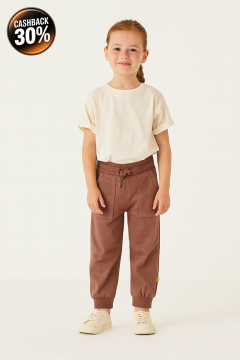 POMPdeLUX Girl's Purple Jogger Sweatpants | POMPdeLUX in Lebanon