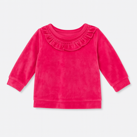 FIRST IMPRESSIONS Baby Girl's Fuchsia Sweatshirt ABFK838