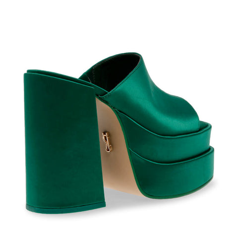 Steve Madden Women's Emerald Satin Cagey Sandal | Steve Madden In Lebanon