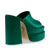Steve Madden Women's Emerald Satin Cagey Sandal | Steve Madden In Lebanon