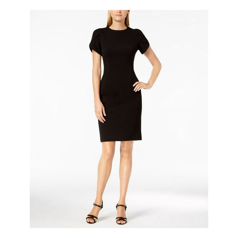 Calvin Klein Women's Black Dress ABF174 shr