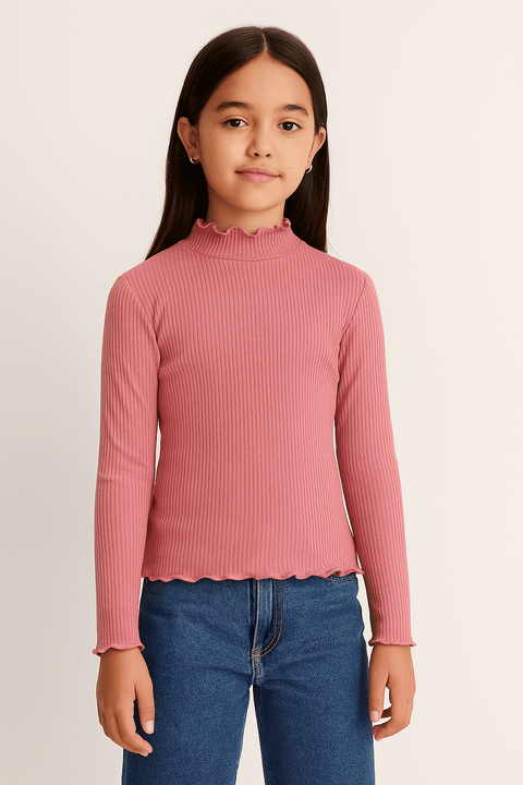 S.Oliver Girl's Pink Long-Sleeve Blouse |S.Oliver in Lebanon