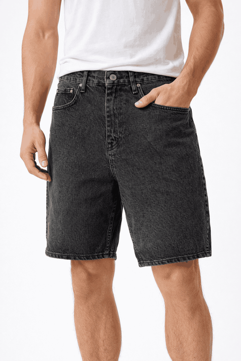 Celio Men's Black Loose Fit Bermuda Short | Celio In Lebanon