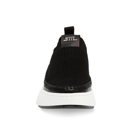 Steve Madden Women's Black Double Shot Sneakers | Steve Madden In Lebanon