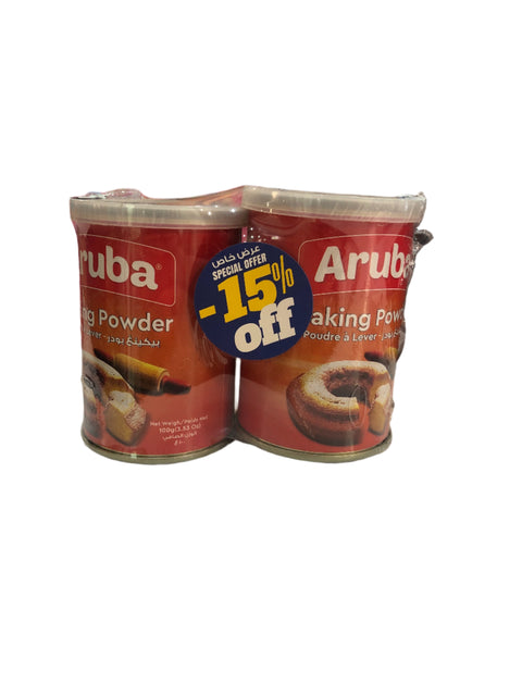 Aruba Baking Powder 100g x 2pcs  -15% | Aruba In Lebanon