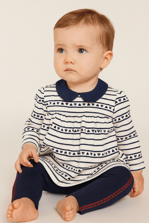 S.Oliver Baby Girl Navy Blue Sweatpants  |S.Oliver In Lebanon