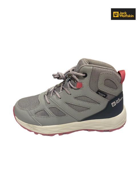 Jack Wolfskin Girl's Grey Woodland 2 Texapore Mid K Boots |Jack Wolfskin in Lebanon