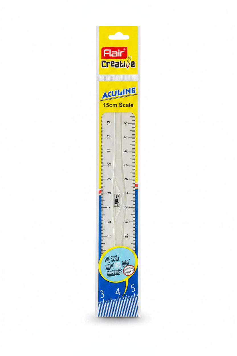 Flair Creative Aculine 15cm Scale Ruler