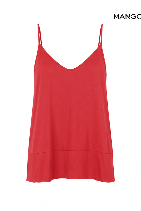 Mango Women's Pink Sleeveless Blouse| Mango in Lebanon
