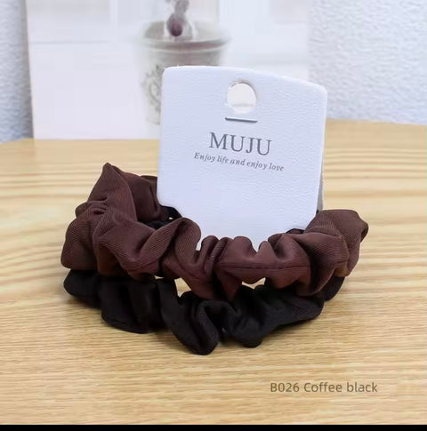 Muju 2 Piece Set Of Elastic Hair Ties |Muju In Lebanon