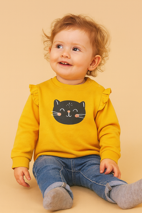 Sinsay Fox & Bunny Baby Girl's Multicolor Sweatshirts Pack Of 2pcs | Sinsay In Lebanon