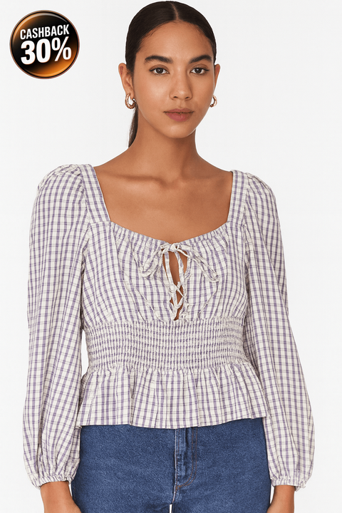 Labelrail x Olivia Women's Multicolor Blouse AMF1589