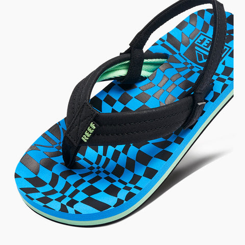 Reef Boy's Ahi Swell Checkers Flip Flop |Reef In Lebanon