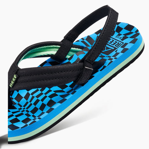 Reef Boy's Ahi Swell Checkers Flip Flop |Reef In Lebanon