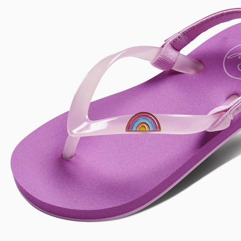 Reef Baby Girl's Purple Little Charming Taffy Sandal |Reef In Lebanon